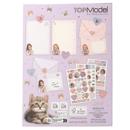 TOPModel set de cartas CAT LOVE
