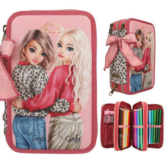 TOPModel estuche triple LEOHEART