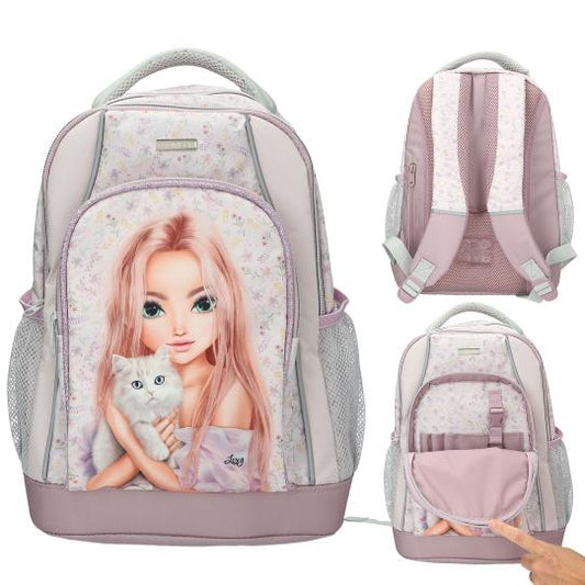 TOPModel mochila escolar BLOOMING KITTY