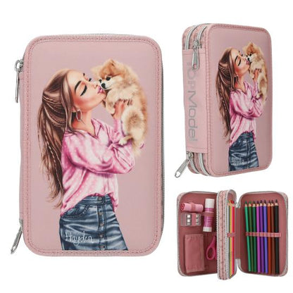 TOPModel estuche de 2 compartimentos DOTS