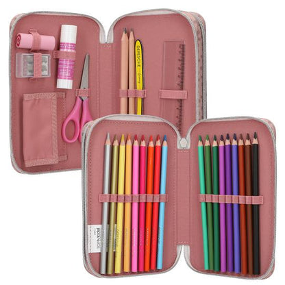 TOPModel estuche de 2 compartimentos DOTS