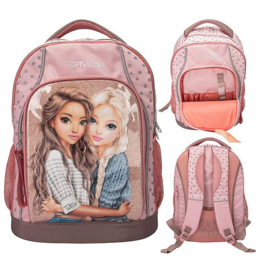 TOPModel mochila escolar DOTS