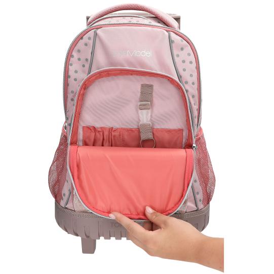 TOPModel mochila escolar DOTS