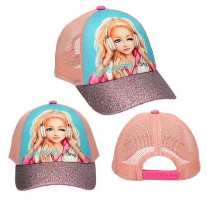 TOPModel gorra estampada con purpurina MUSIC