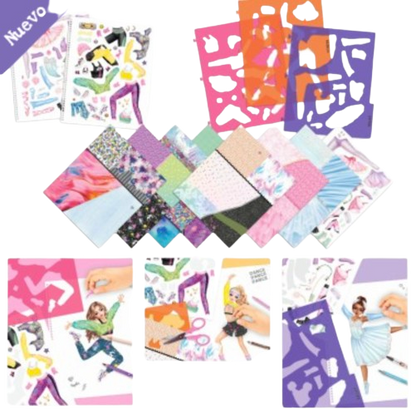 TOPModel Cuaderno para colorear DANCE
