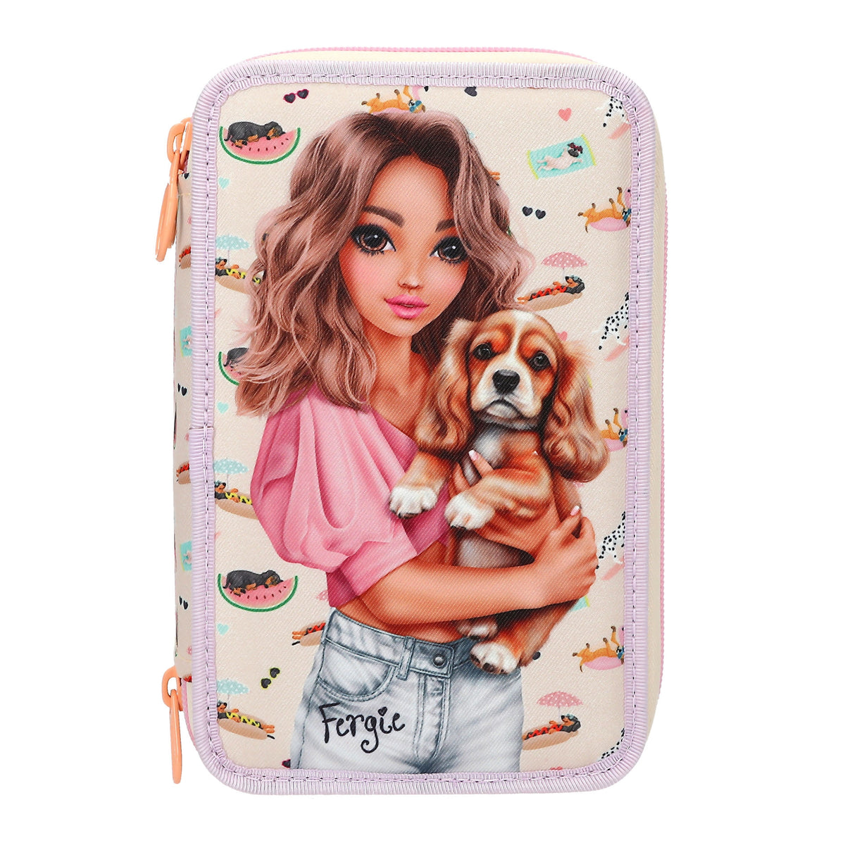 TOPModel estuche triple SUNNY DOG