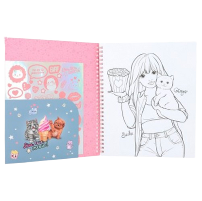 TOPModel Libro para colorear CUTIE STAR