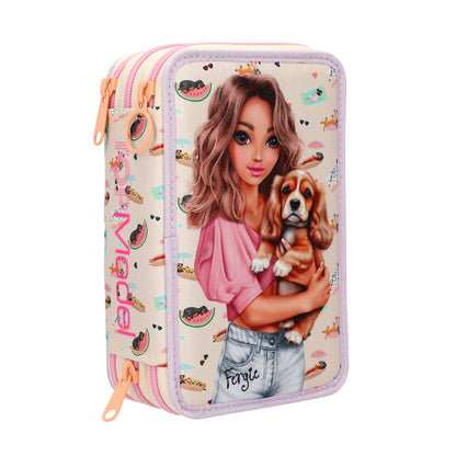 TOPModel estuche triple SUNNY DOG