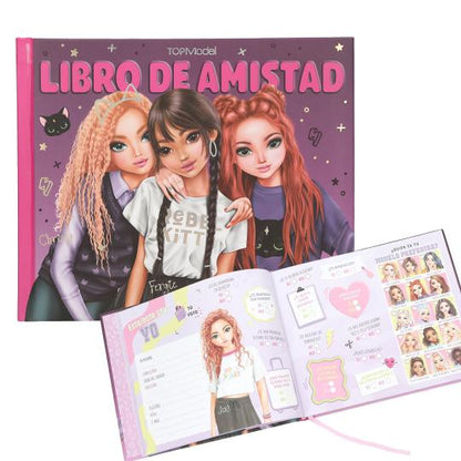 TOPModel libro de amistad REBEL KITTY