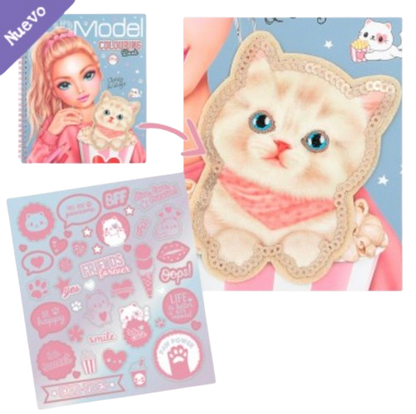 TOPModel Libro para colorear CUTIE STAR