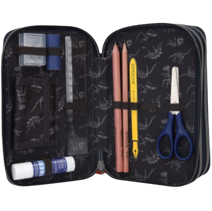 Dino World Estuche triple T-REX