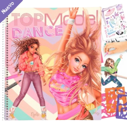 TOPModel Cuaderno para colorear DANCE