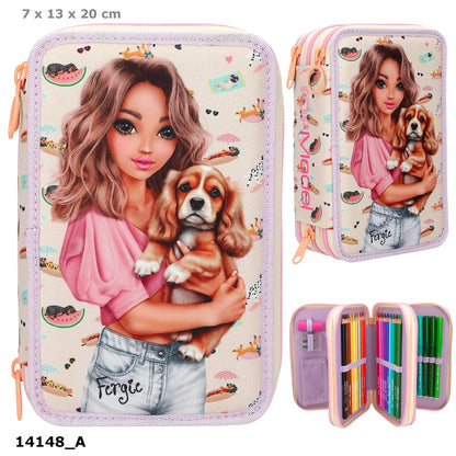 TOPModel estuche triple SUNNY DOG
