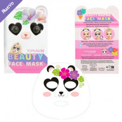 TOPModel mascarilla facial animal BEAUTY and ME