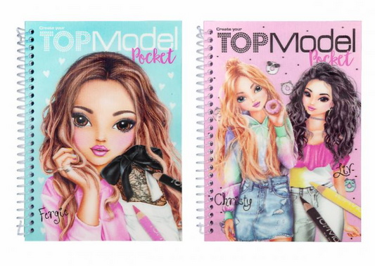 TOPModel Cuaderno colorear