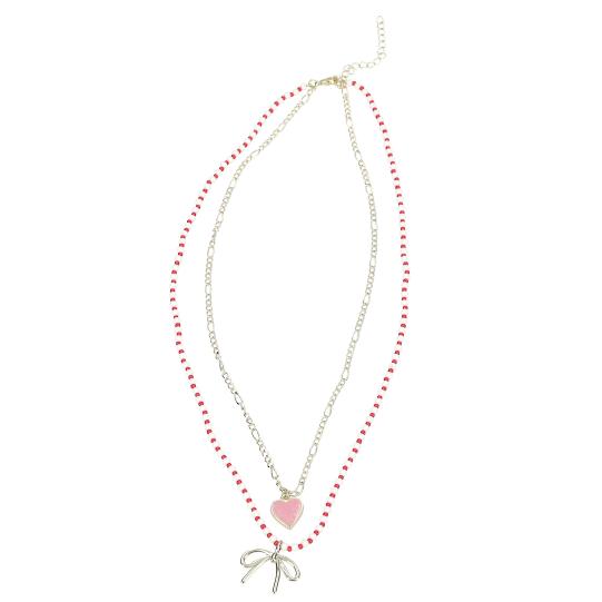 TOPModel collar doble LEOHEART