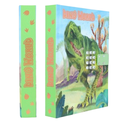 Dino World diario con código y sonido