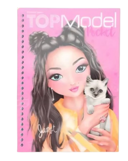 TOPModel Cuaderno colorear