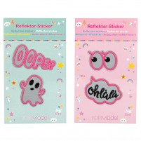 Etiquetas reflectantes pack de 2 unidades