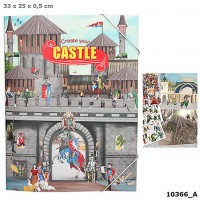 Cuaderno para colorear Create your Castle