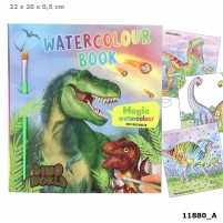 Dino World libro de acuarelas