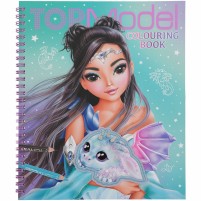 TOPModel libro de colorear DRAGON LOVE con lentejuelas