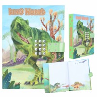 Dino World diario con código y sonido