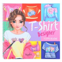 T-Shirt Designer cuaderno para colorear TOPModel