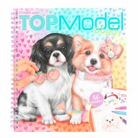 Create your TOPModel Doggy Colouring Book