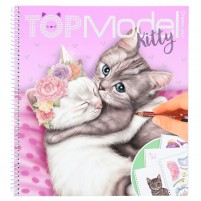 Crea tu libro de colorear Kitty, TOPModel
