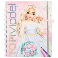 Create your Wedding Special TOPModel colouring book