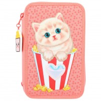 TOPModel estuche triple con gato CUTIE STAR