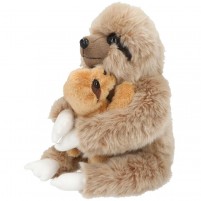 Mamá perezosa de peluche TOPModel con bebé WILD