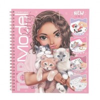 Crea tu libro de colorear Kitty, TOPModel