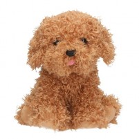TOPModel peluche perro marrón 16 cm