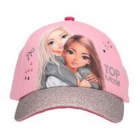 TOPModel gorra estampada con purpurina MY BFF
